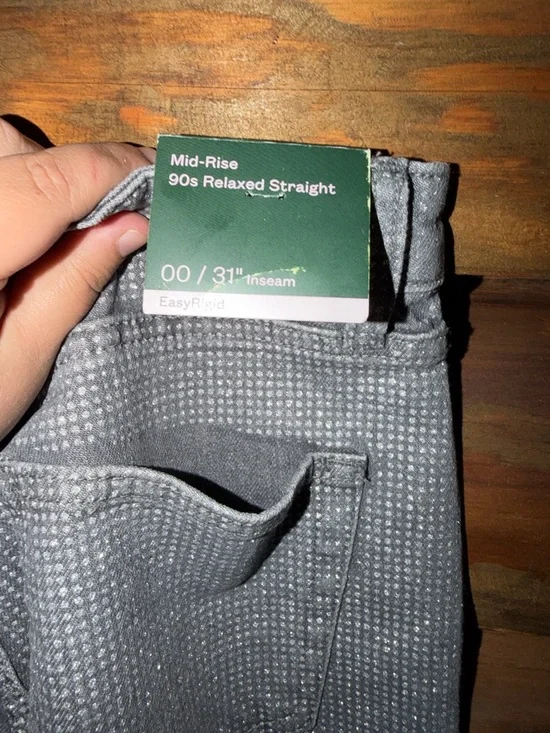 Women wild fable Straight Fit Gray Jeans - Size 00 - Picture 4 of 8